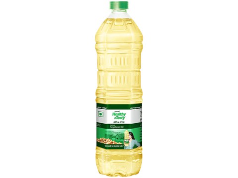 Emami Healthy & Tasty Ultra Lite Refined Soyabean Oil, 825 g