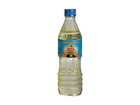 Kpl Shudhi Refined Sunflower Oil - Zero Cholesterol, 500 ml