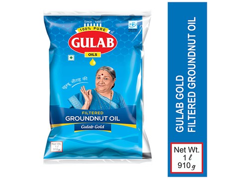 Gulab Filter Groundnut Oil, 1 L