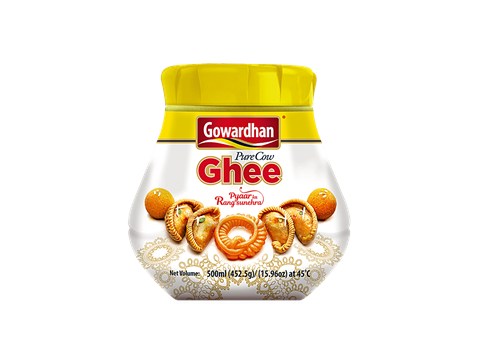 Gowardhan Ghee/Tuppa, 500 ml