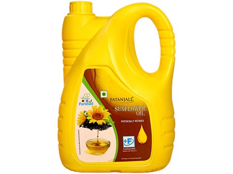 Patanjali Sunflower Oil, 5 L