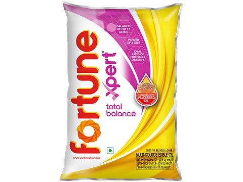 Fortune Xpert Total Balance Edible Oil, 850 g