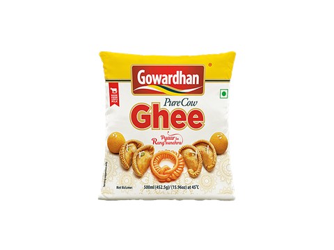 Gowardhan Premium Ghee/Tuppa, 500 ml