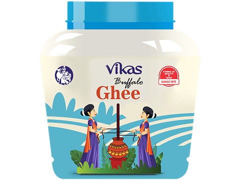 Vikas Buffalo Ghee, 500 ml