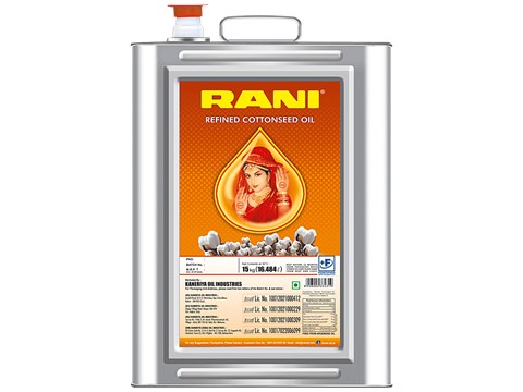 Rani  Refined Cottonseed Oil, 15 kg