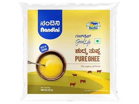 Nandini Good Life Pure Ghee, 500 ml