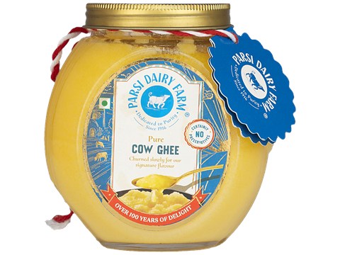 Parsi Dairy Farm Natural Cow Ghee, 500 ml