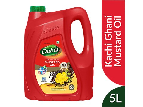 Dalda  Kachi Ghani Mustard Oil, 5 L