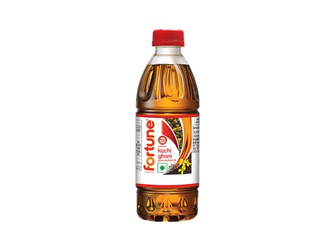Fortune Premium Kachi Ghani Pure Mustard Oil, 200 ml