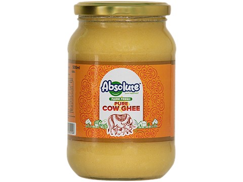 Absolute Farm Fresh Pure Cow Ghee, 500 ml