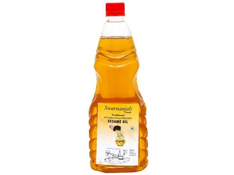 Swarnanjali  Sesame Oil - Cold Pressed, 1 L