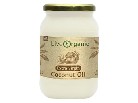 Live Organic Extra Virgin Coconut Oil, 250 ml