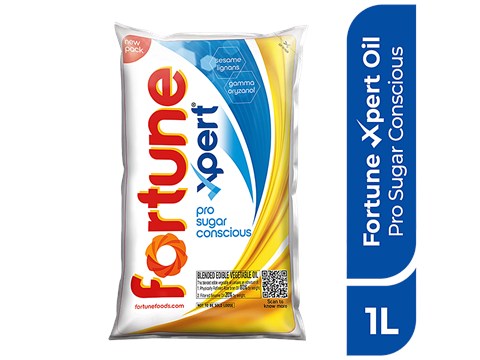 Fortune Xpert Pro Sugar Conscious Edible Oil, 1 L
