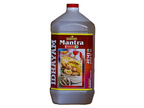 Idhayam Mantra Groundnut Oil - Enriched With Vitamin A, D & E, 5 L
