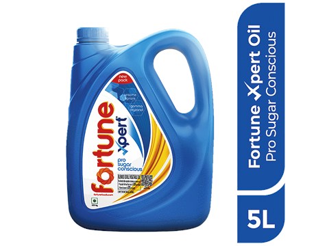 Fortune Xpert Pro Sugar Conscious Edible Oil, 5 L