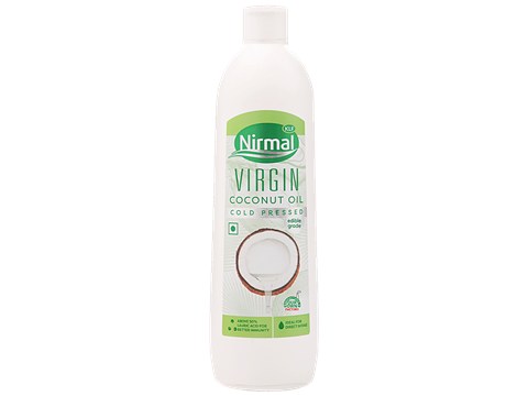 Klf  Coconut Oil - Nirmal Cold Press Virgin, 500 ml