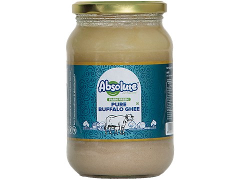 Absolute Farm Fresh Pure Buffalo Ghee, 500 ml