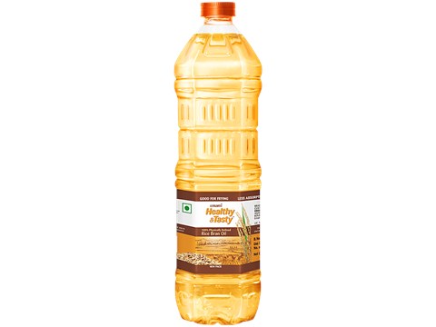 Emami Healthy & Tasty Physically Refined Rice Bran Oil, 825 g