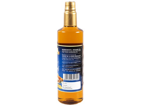 Ace Gold  Chekku Gingelly Oil - Loaded With Vitamins & Minerals, No Cholesterol, 1 L