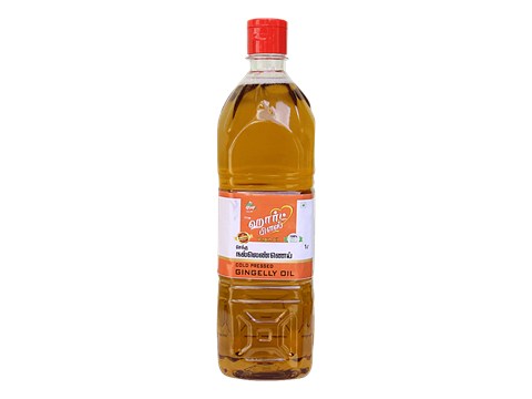 Heartplus Cold-pressed Gingelly Oil, 1 L