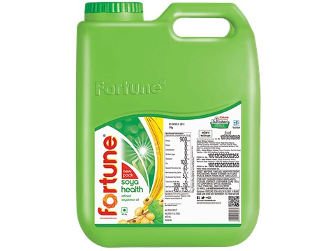 Fortune Soya Health Refined Soyabean Oil, 13 kg