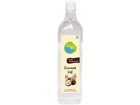 Talegaon Farms Cold Pressed Coconut Oil, 1 L