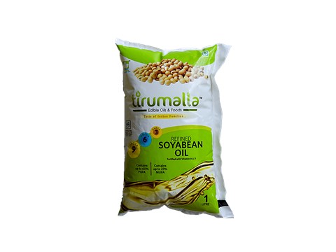 Tirumalla Refined Soyabean Oil, 1 L