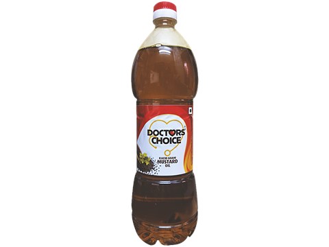 Doctors' Choice Kachi Ghani Mustard Oil, 1 L