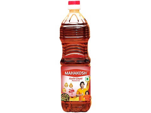 Mahakosh Kachi Ghani Mustard Oil, 850 g