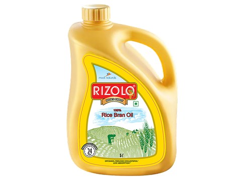 Rizolo Rice Bran Oil, 5 L
