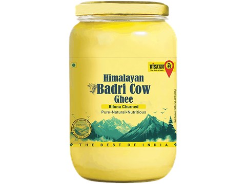 Kisaansay Himalayan Badri Cow Ghee, 500 ml