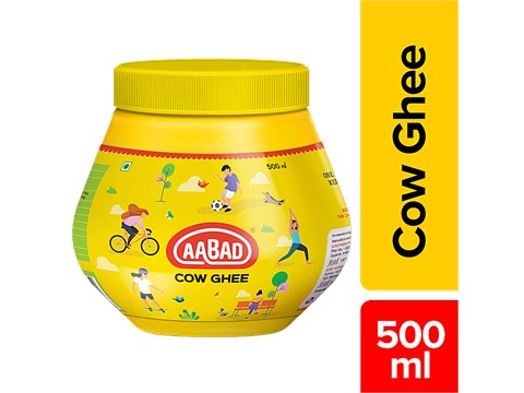 Aabad Cow Ghee, 500 ml