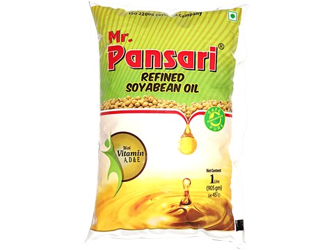 PANSARI Refined - Soya Bean Oil, 1 L