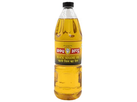 Appu Black Sesame Oil, 1 L