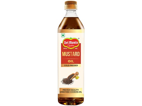 Del Monte Cold Pressed Mustard Oil, 1 L