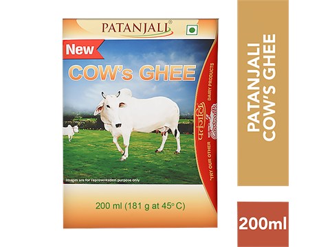 Patanjali Cow Ghee, 200 ml