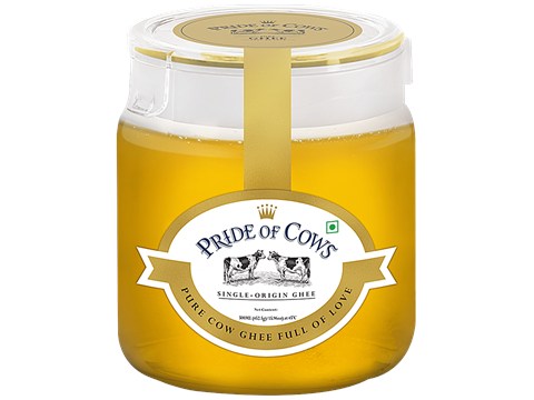 Pride Of Cows Pure Cow Ghee - Single Origin, 500 ml