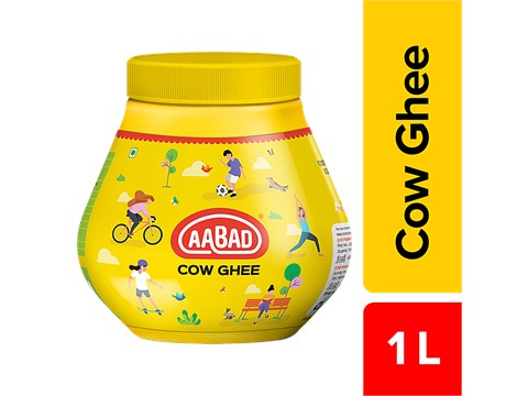 Aabad Cow Ghee, 1 L