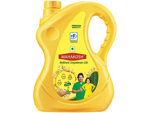 Mahakosh Soyabean Oil, 4 kg