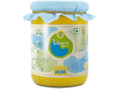 Talegaon Farms A2 Gir Cow Ghee, 500 ml