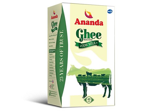 Ananda Ghee - Made From Cow Milk, Boosts Immunity, 900 ml