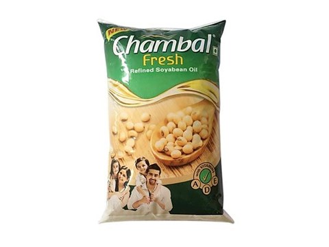 Chambal Refined Soyabean Oil - Fresh, 1 L