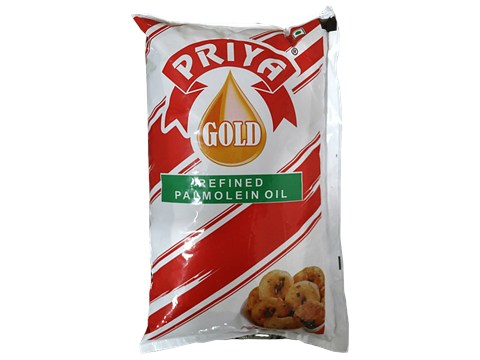 Priya Gold Refined Palmolein Oil, 745 g