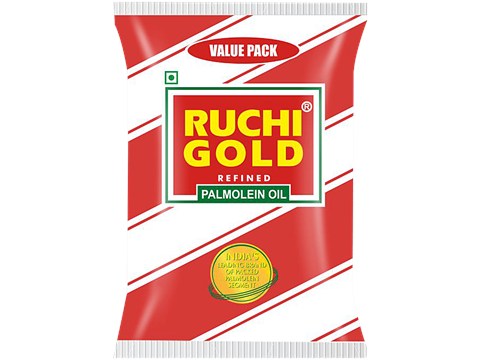 RUCHI Gold Refined Palmolein Oil, 650 g