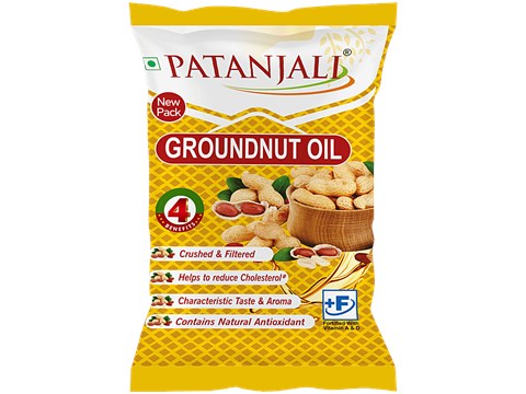 Patanjali Groundnut Oil, 750 g