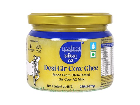 Haribol A2 Desi Gir Cow Ghee, 250 ml