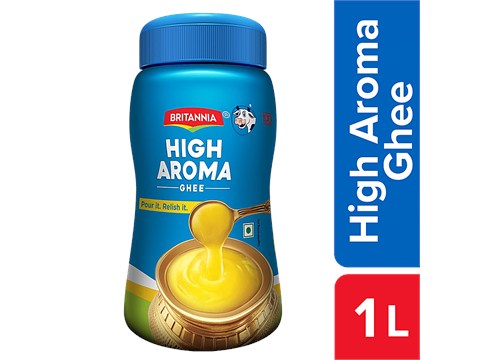 Britannia High Aroma Ghee/Tuppa, 1 L