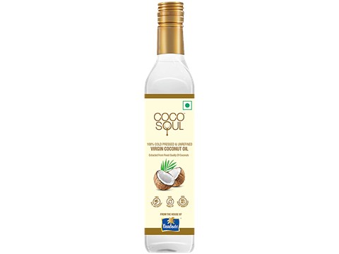 Coco Soul Cold Pressed & Unrefined Virgin Coconut Oil, 250 ml