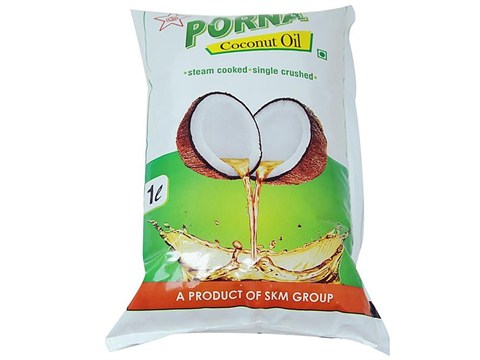 Porna Coconut - Oil, 1 L