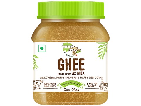 Milky Moo  Ghee - Made From A2 Milk, 500 ml